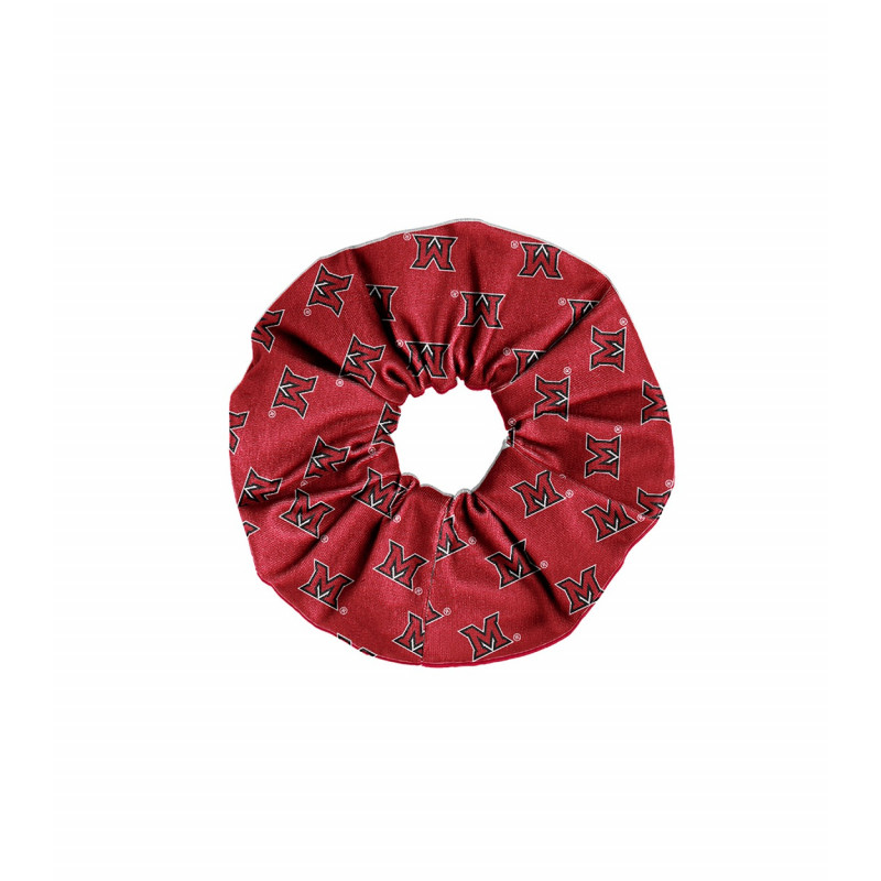 Red Miami University Scrunchie
