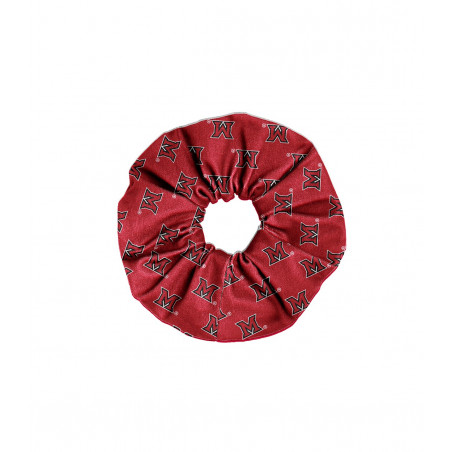 Red Miami University Scrunchie