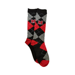 Miami University Argyle Socks