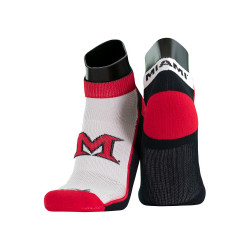 Miami University Low-Cut Athletic Sock