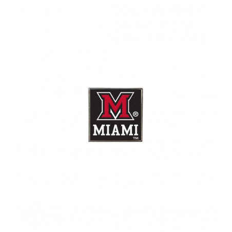Miami University Square Block M Lapel Pin