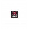 Miami University Square Block M Lapel Pin