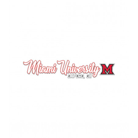 Miami University Oxford, OH Automotive Decal