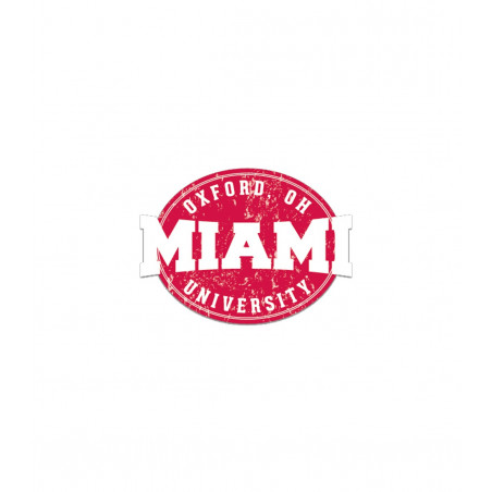 Miami University Small Retro Automotive Decal