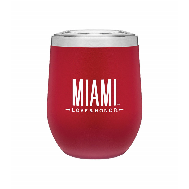 Miami University Love & Honor Red Grenada Tumbler