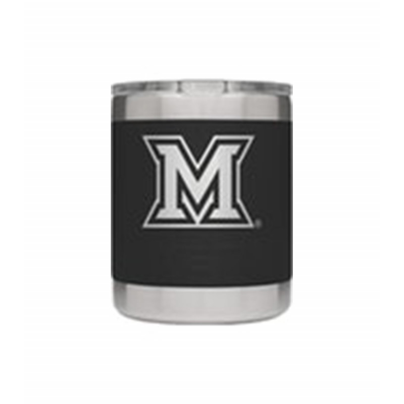 Yeti Miami University 10oz Black Tumbler