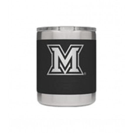 Yeti Miami University 10oz Black Tumbler