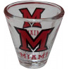 Clear Miami University 1.5 oz Shot Glass