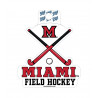 Miami Field Hockey Sticker