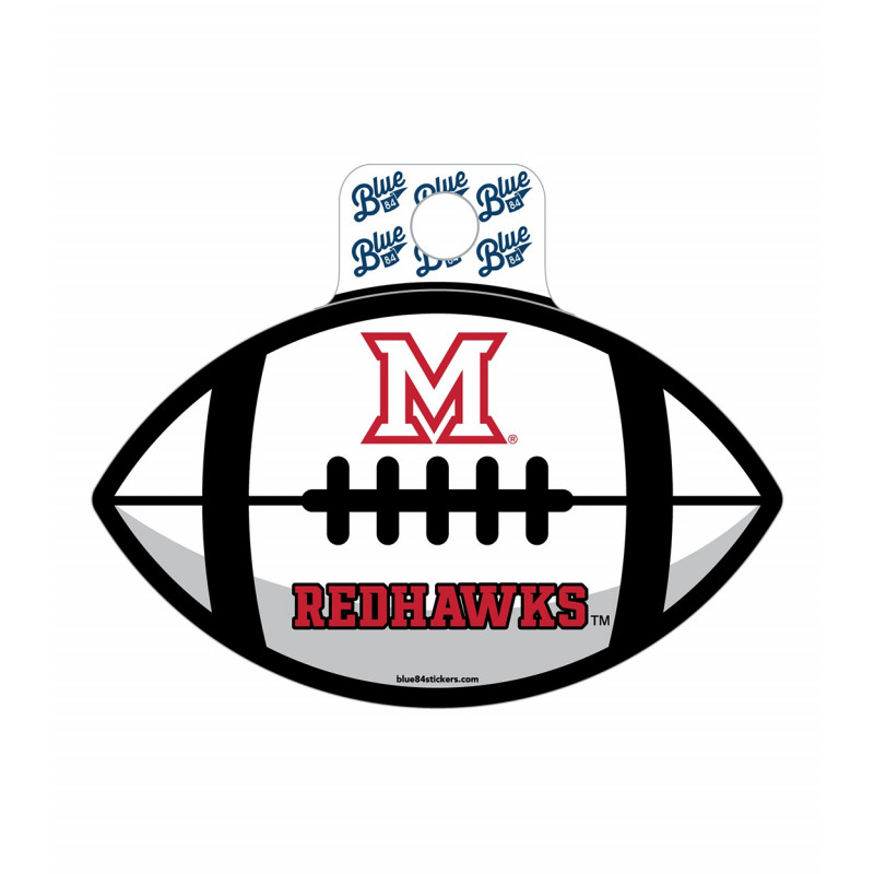 Miami Football Sticker