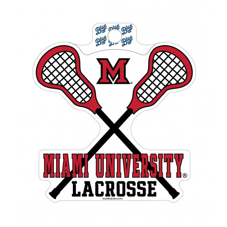 Miami Lacrosse Sticker