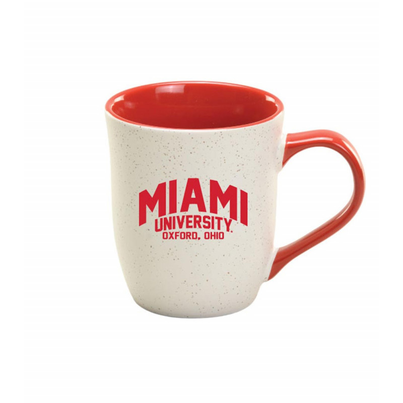 Miami University Red Granite Mug
