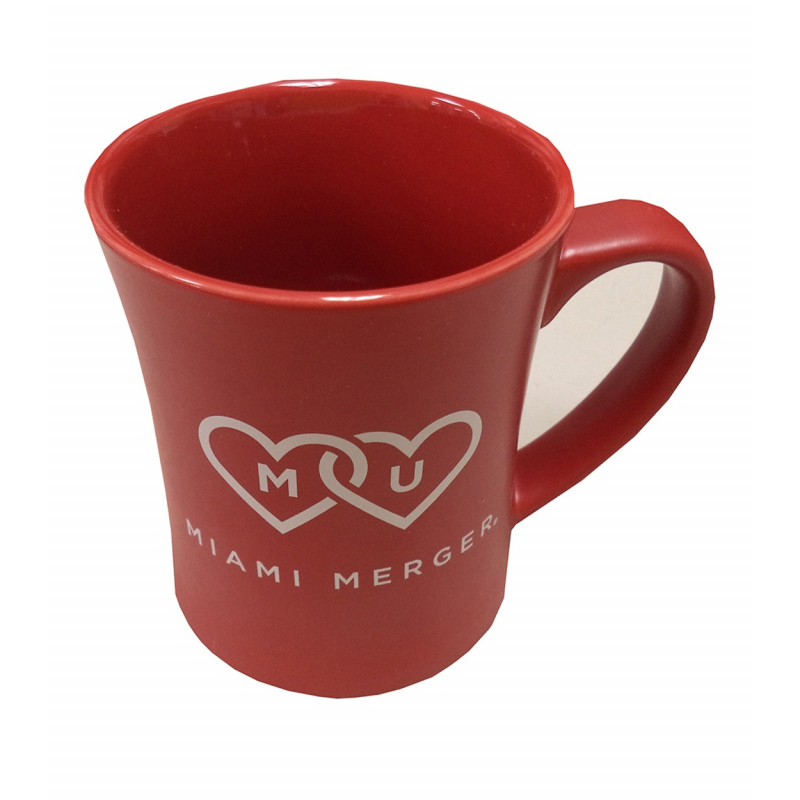 Red Miami Merger Mug