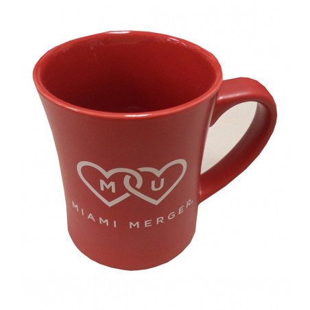 Red Miami Merger Mug