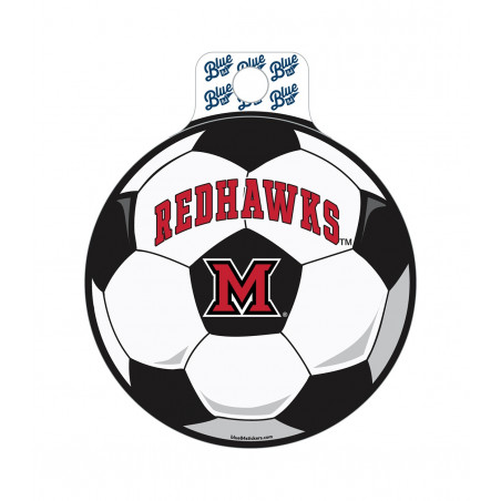 Miami Redhawks Soccer Sticker