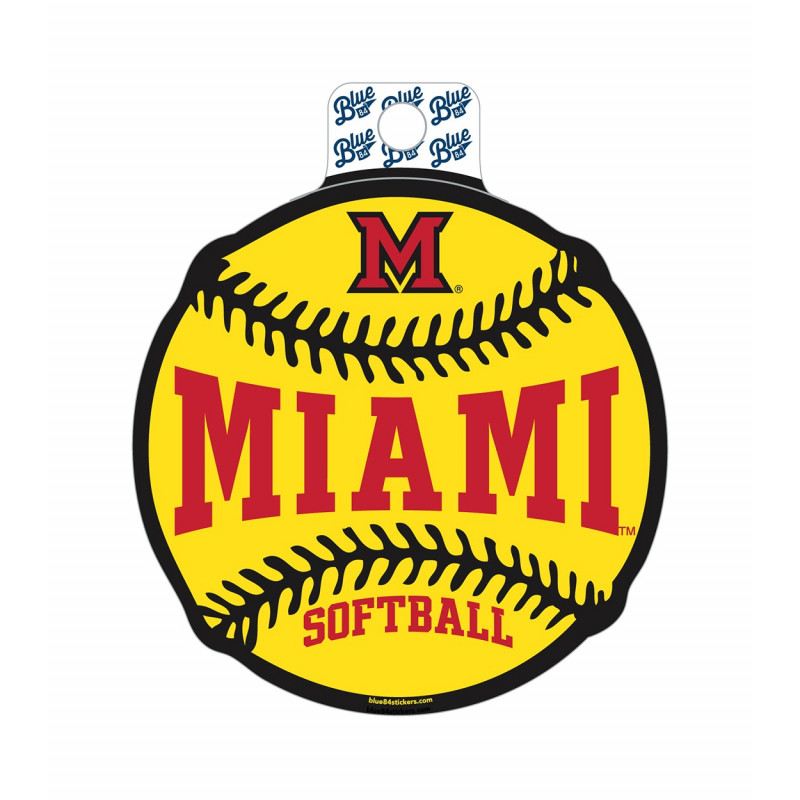 Miami Softball Sticker