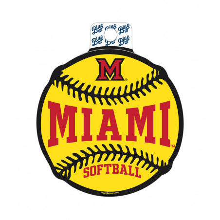 Miami Softball Sticker