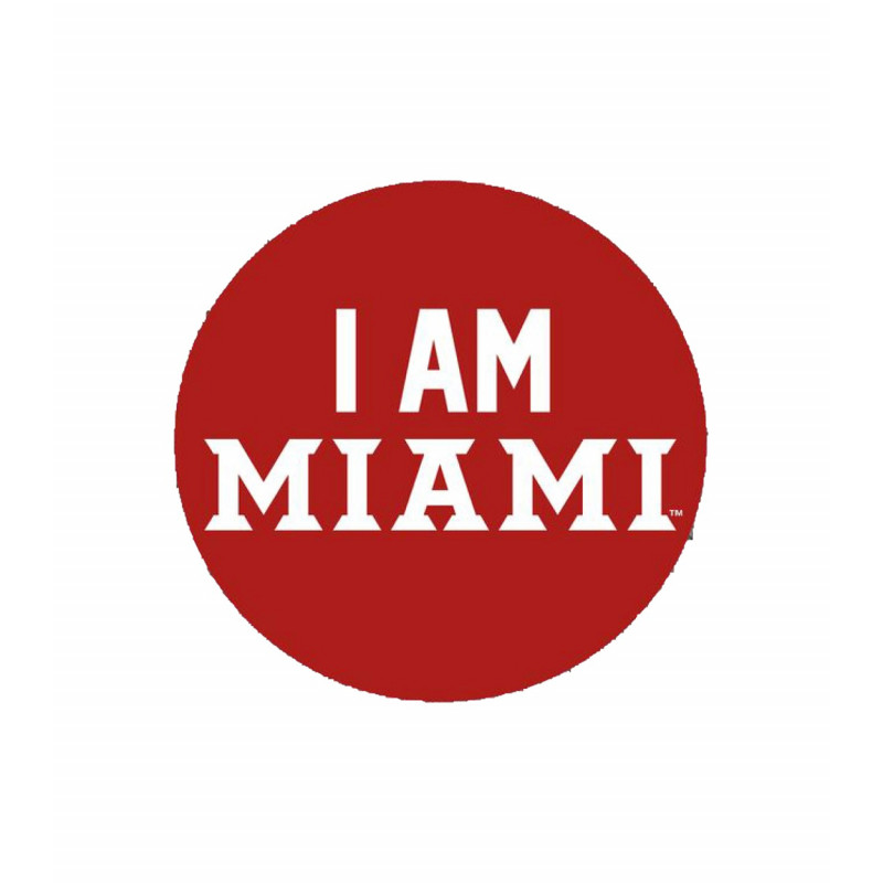 Miami University "I Am Miami" Button