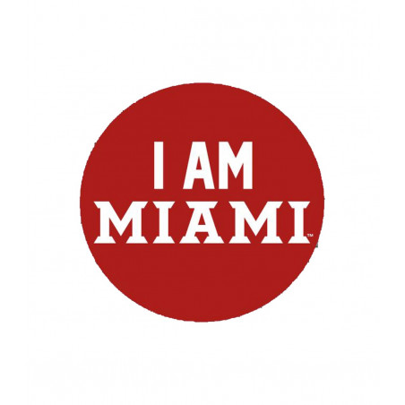 Miami University "I Am Miami" Button