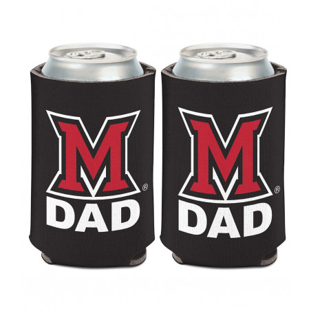 Miami University Dad Can Cooler