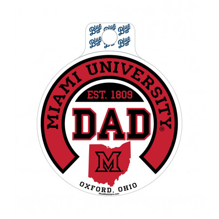 Miami University Dad Sticker