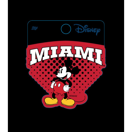 Miami University Mickey Mouse Dots Sticker