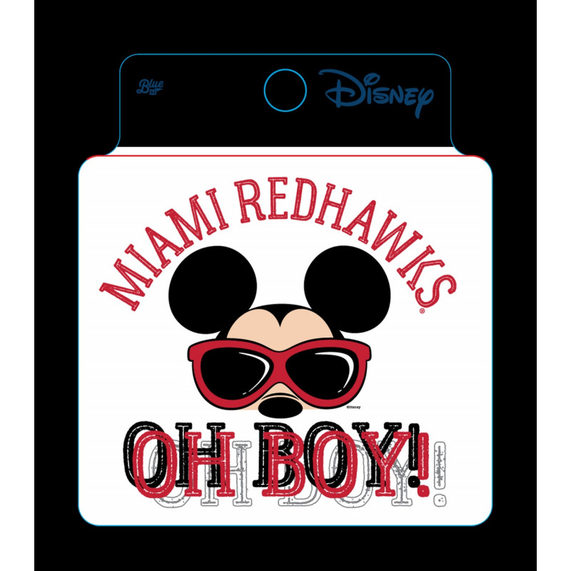 Miami University Mickey Mouse Oh Boy Sticker