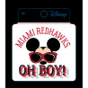 Miami University Mickey Mouse Oh Boy Sticker