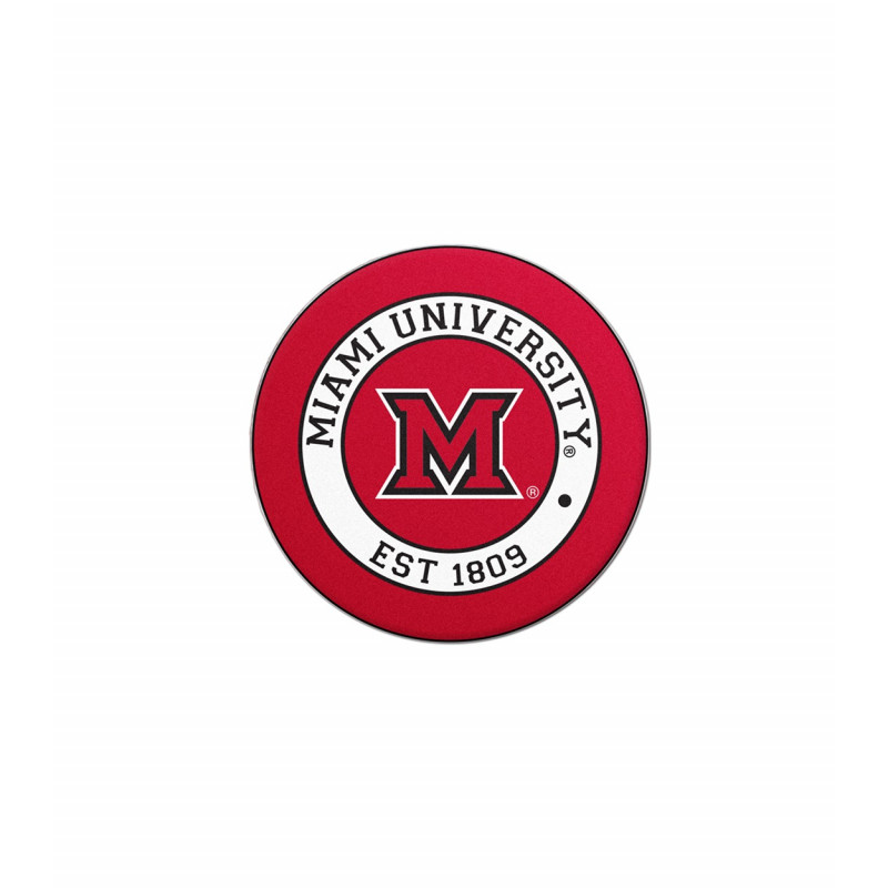 Miami University Round Celloid Magnet