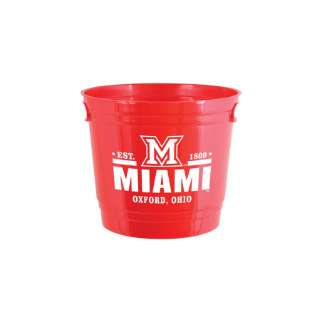 Miami University Red Party Bucket
