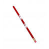 Miami RedHawks Repeating HawkHead White Pencil