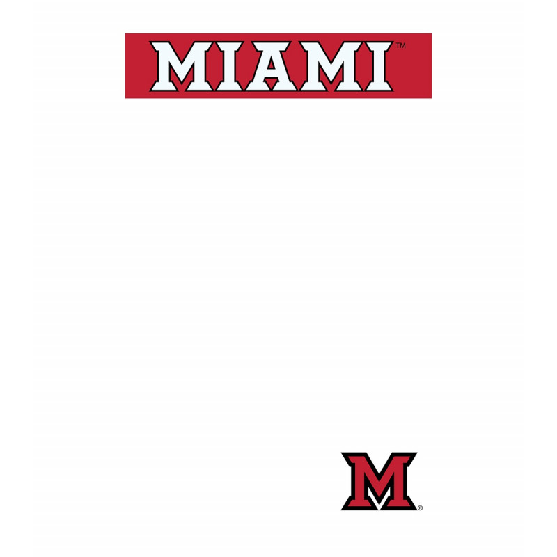 Miami University 2-Pack Memo Pads