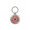 Miami University Round Red Key Tag