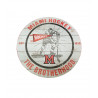 Miami University Hockey "The Brotherhood" Circular Sign