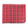 Miami University Red & Black Flannel Blanket