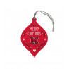 Teardrop Ornament with Block "M" Logo