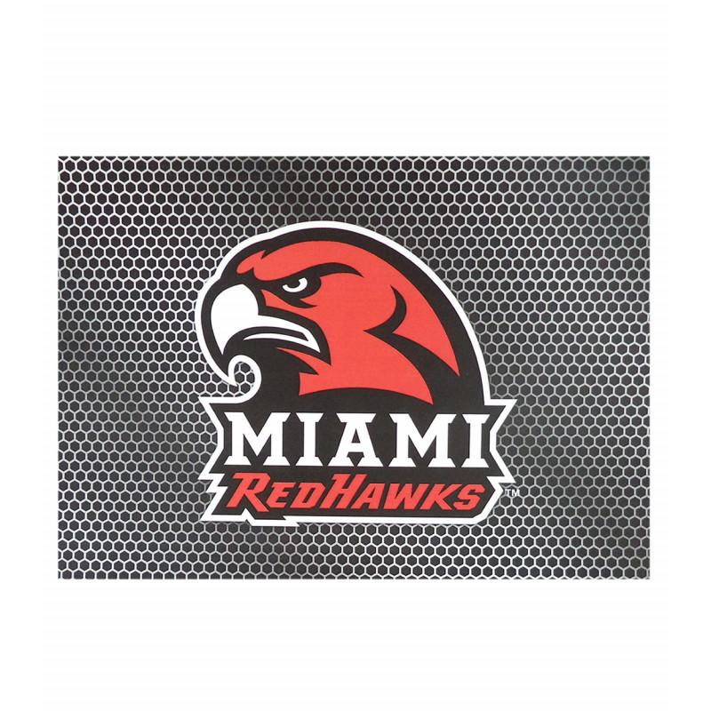 Miami University HawkHead Blank Card