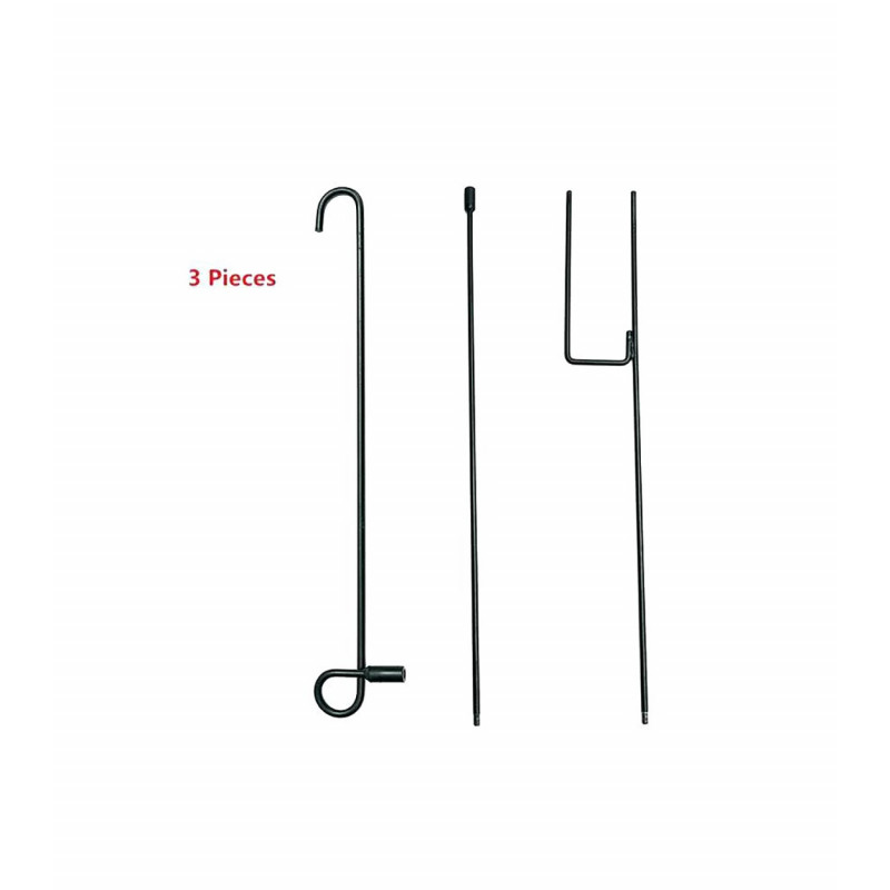 Three-Piece Garden Flag Pole