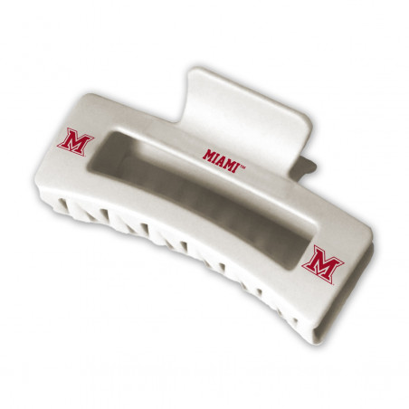 Miami White Claw Clip