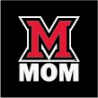 Brass Reminder Miami University M/Mom Logo Large Auto Decal