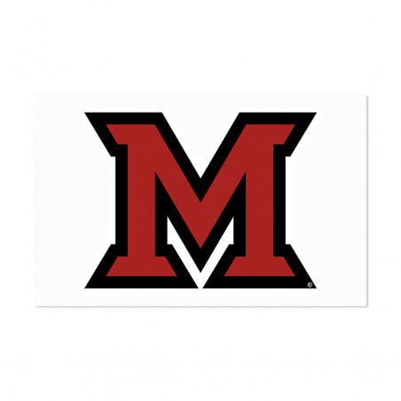 Color Shock Mini M Logo Auto Decal - 1.75" x 2.5"