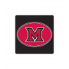 Mini Block "M" Oval Auto Decal (2.5"x1.5")