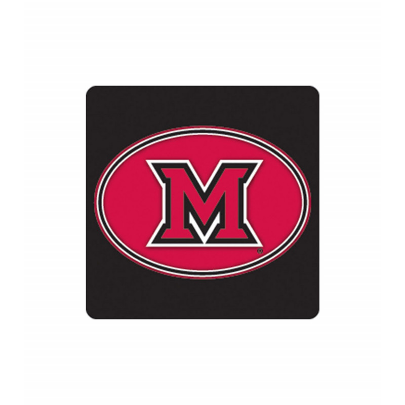 Small Block "M" Oval Auto Decal (3.5"x2.5")