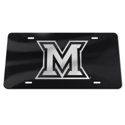 Wincraft Miami University License Plate - Black