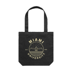 UScape Miami University Starry Night Tote Bag