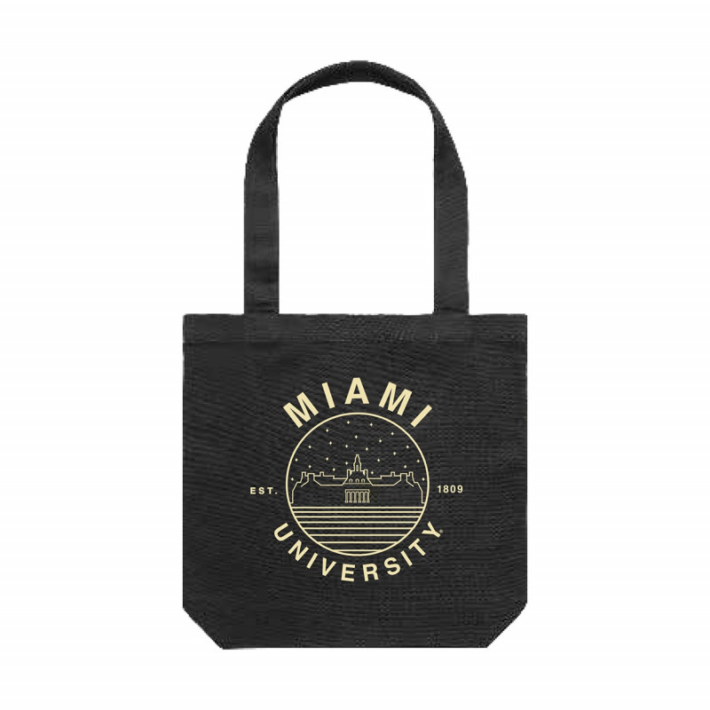 UScape Miami University Starry Night Tote Bag