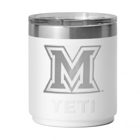 Yeti Miami Lowball Tumbler, 10oz, White