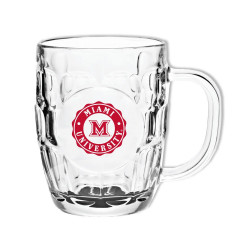 Miami RedHawks Britannia Glass Mug