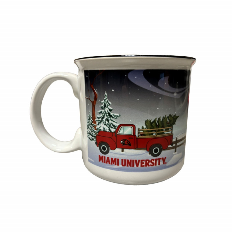 Miami RedHawks Holiday Mug