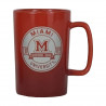 Miami University M Logo Bistro Coffee Mug, Red